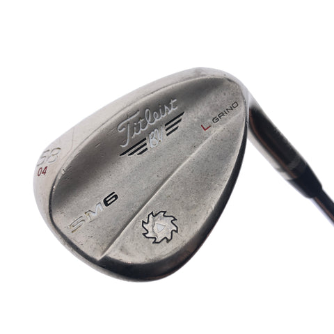 Used Titleist Vokey SM6 Steel Grey Lob Wedge / 58.0 Degrees / Wedge Flex