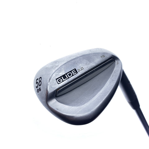 Used Ping Glide 2.0 Lob Wedge / 58.0 Degrees / Wedge Flex