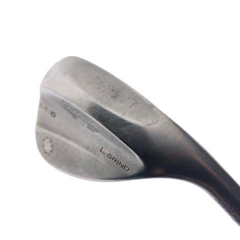 Used Titleist Vokey SM6 Steel Grey Lob Wedge / 58.0 Degrees / Wedge Flex