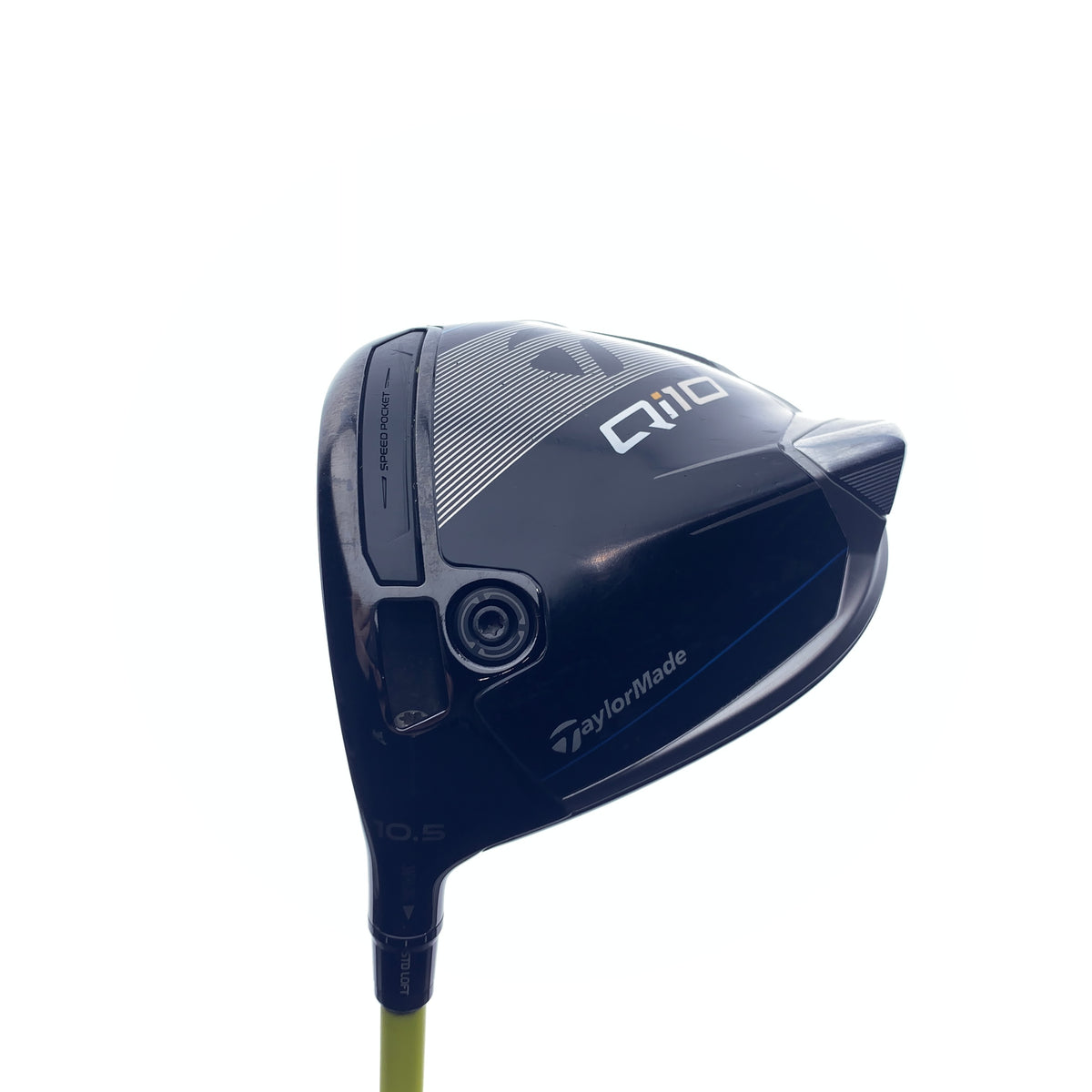 Used TaylorMade Qi10 Driver / 10.5 Degrees / X-Stiff Flex / Left-Handed - Replay Golf 