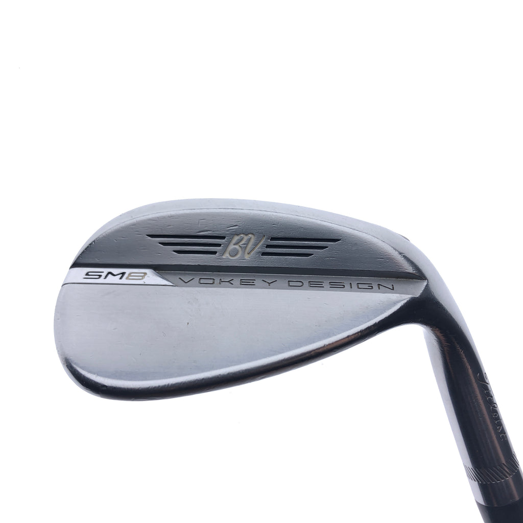 Used Titleist Vokey SM8 Tour Chrome Sand Wedge / 56.0 Degrees / Wedge Flex