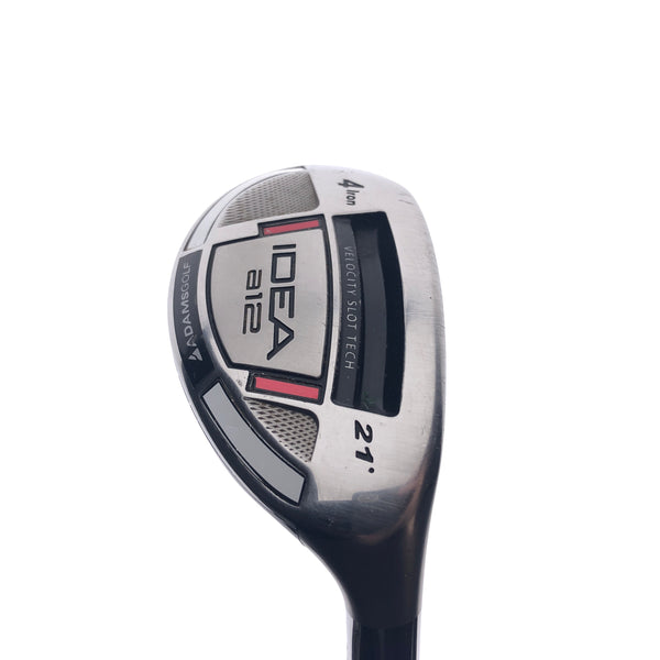 Used Adams Idea A12 4 Hybrid / 21 Degrees / Regular Flex