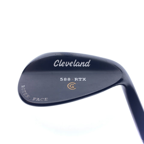 Used Cleveland 588 RTX Black Pearl Lob Wedge / 58.0 Degrees / Stiff Flex