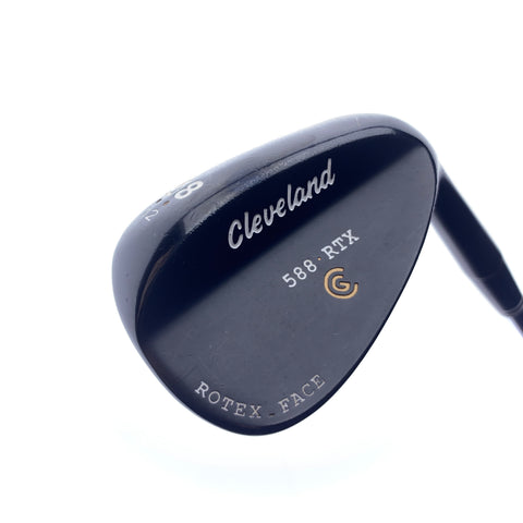 Used Cleveland 588 RTX Black Pearl Lob Wedge / 58.0 Degrees / Stiff Flex