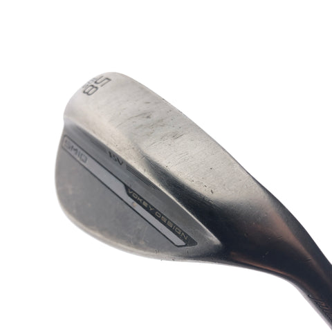 Used Titleist Vokey SM10 Nickel Lob Wedge / 58.0 Degrees / Stiff Flex