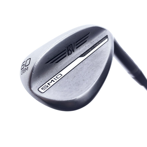 Used Titleist Vokey SM10 Tour Chrome Lob Wedge / 60.0 Degrees / Wedge Flex