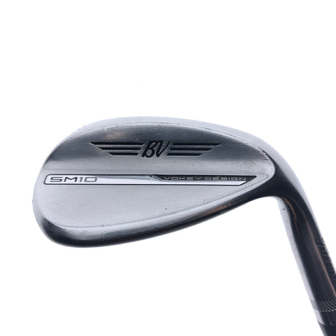 Used Titleist Vokey SM10 Tour Chrome Lob Wedge / 58.0 Degrees / X-Stiff Flex