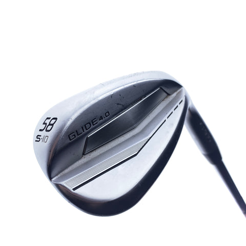 Used Ping Glide 4.0 Lob Wedge / 58.0 Degrees / Wedge Flex