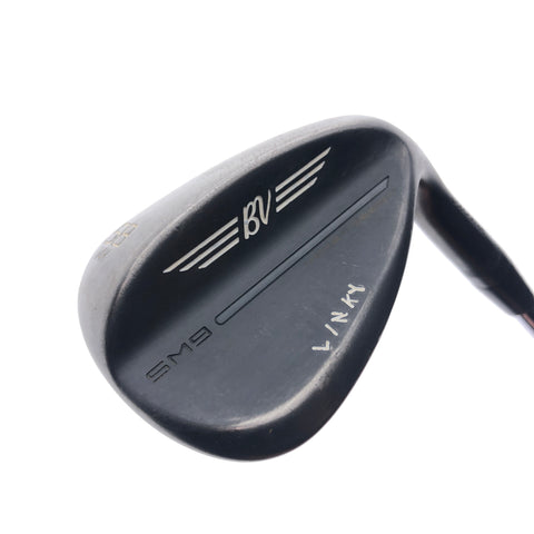 Used Titleist SM9 Jet Black Lob Wedge / 58.0 Degrees / Wedge Flex