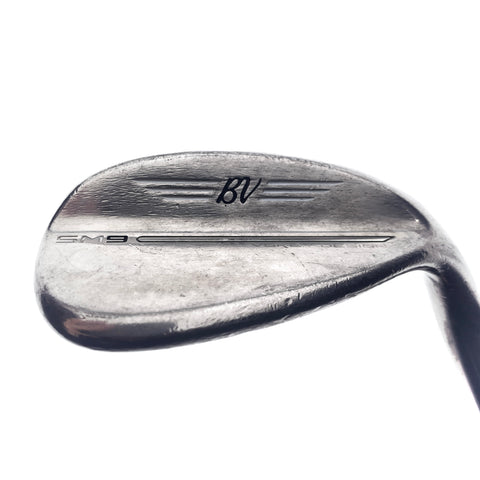 Used Titleist SM9 Brushed Steel Sand Wedge / 54.0 Degrees / Wedge Flex