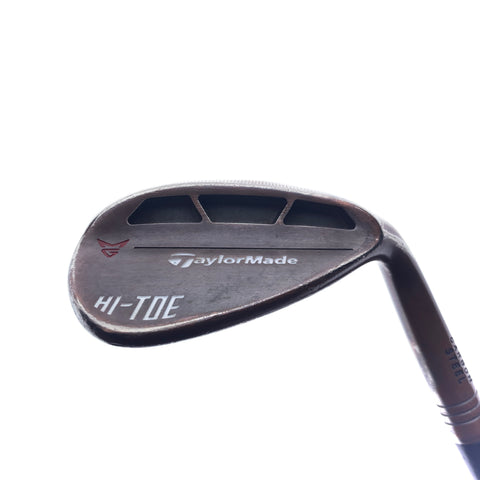 Used TaylorMade Milled Grind HI-TOE Lob Wedge / 58.0 Degrees / Wedge Flex