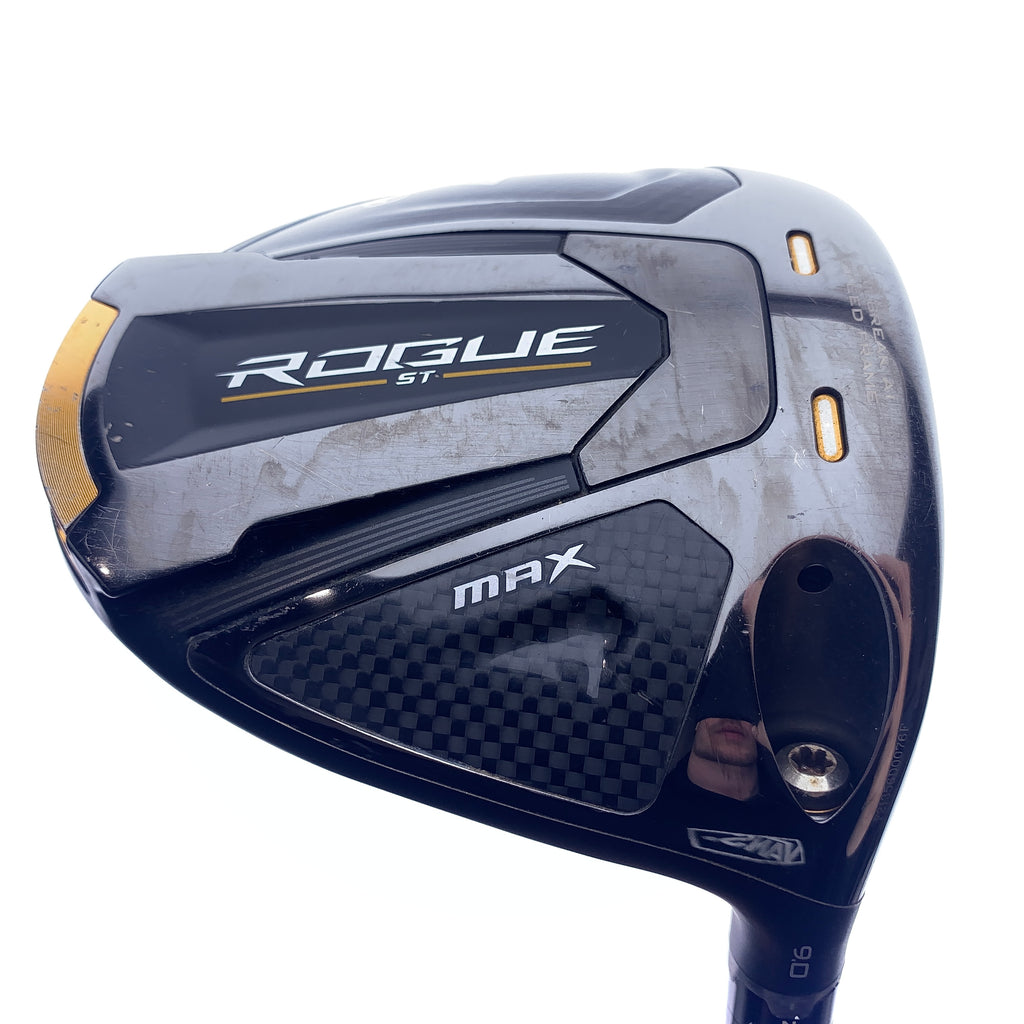 Used Callaway Rogue ST MAX Driver / 9.0 Degrees / Stiff Flex