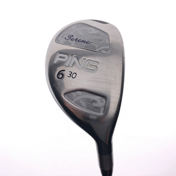 Used Ping Serene 6 Hybrid / 30 Degrees / Ladies Flex