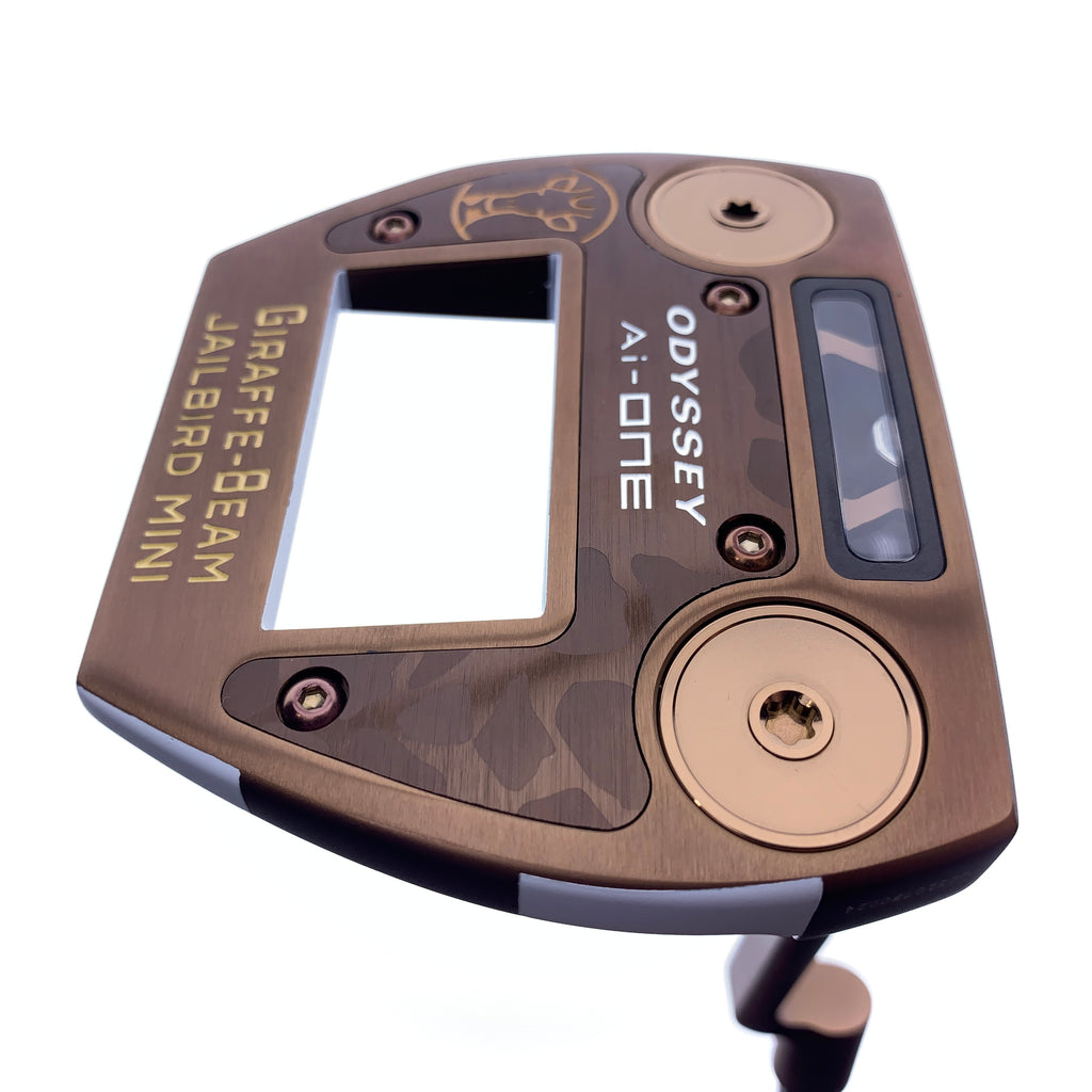 Used Odyssey Giraffe Beam Jailbird Mini Putter / 34.0 Inches