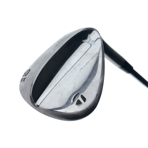 Used TaylorMade Milled Grind Chrome Lob Wedge / 60.0 Degrees / Wedge Flex