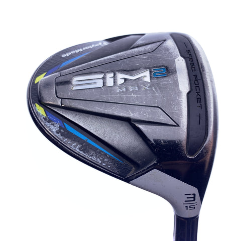 Used TaylorMade Sim2 Max 3 Fairway Wood / 15.0 Degrees / Soft Regular Flex