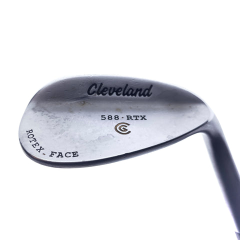 Used Cleveland 588 RTX Satin Chrome Sand Wedge / 56.0 Degrees / Wedge Flex