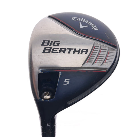 Used Callaway Big Bertha 2014 5 F Wood / 18 Deg / X-Stiff Flex / Left-Handed