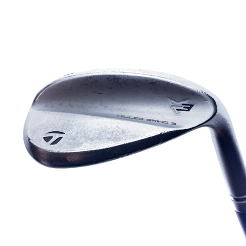 Used TaylorMade Milled Grind 3 Lob Wedge / 58.0 Degrees / Stiff Flex