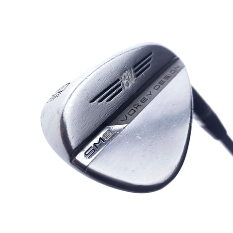 Used Titleist Vokey SM8 Tour Chrome Gap Wedge / 50.0 Degrees / Wedge Flex