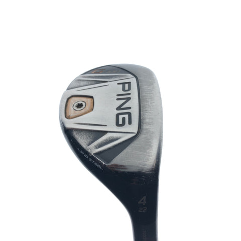 Used Ping G400 4 Hybrid / 22.0 Degrees / Regular Flex