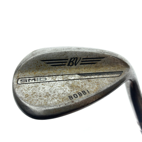 Used Titleist Vokey SM10 Raw Lob Wedge / 60.0 Degrees / Stiff Flex