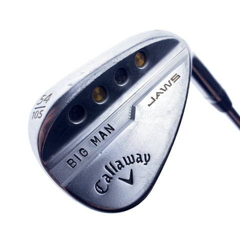 Used Callaway Jaws MD5 Platinum Chrome Sand Wedge / 54.0 Degrees / Stiff Flex