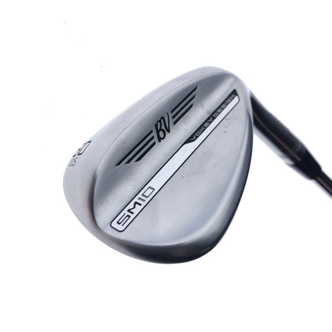 Used Titleist Vokey SM10 Tour Chrome Lob Wedge / 60.0 Degrees / Wedge Flex
