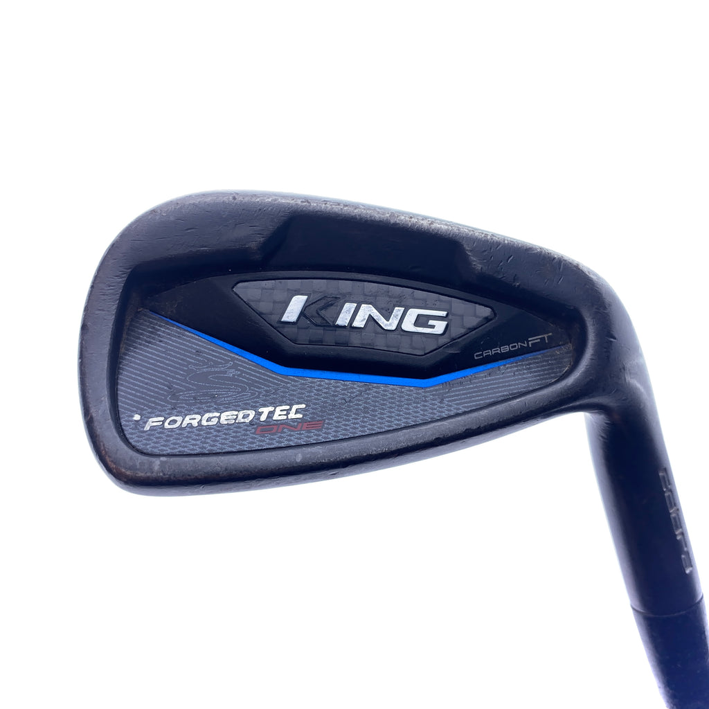 Used Cobra King Forged Tec Black One Length 9 Iron / Stiff Flex