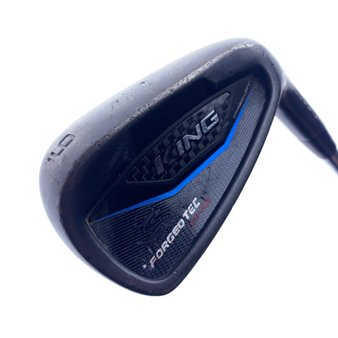 Used Cobra King Forged Tec Black One Length 9 Iron / Stiff Flex