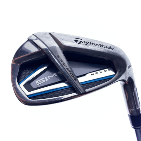 Used TaylorMade SIM Max OS 9 Iron / Regular Flex