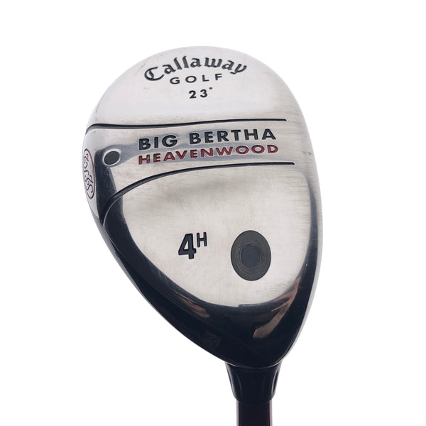 Used Callaway Big Bertha Heavenwood 4 Hybrid / 23 Degrees / Firm Flex