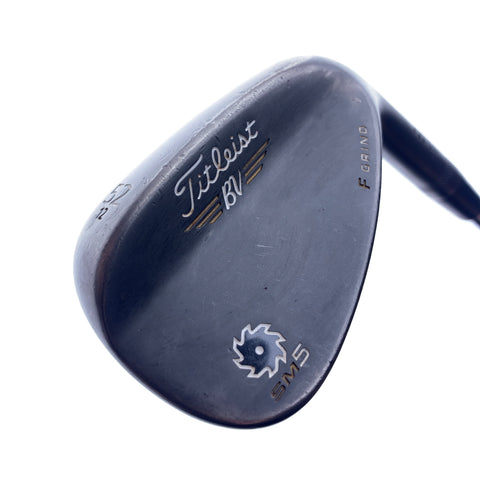 Used Titleist Vokey SM5 Raw Black Gap Wedge / 52.0 Degrees / Wedge Flex