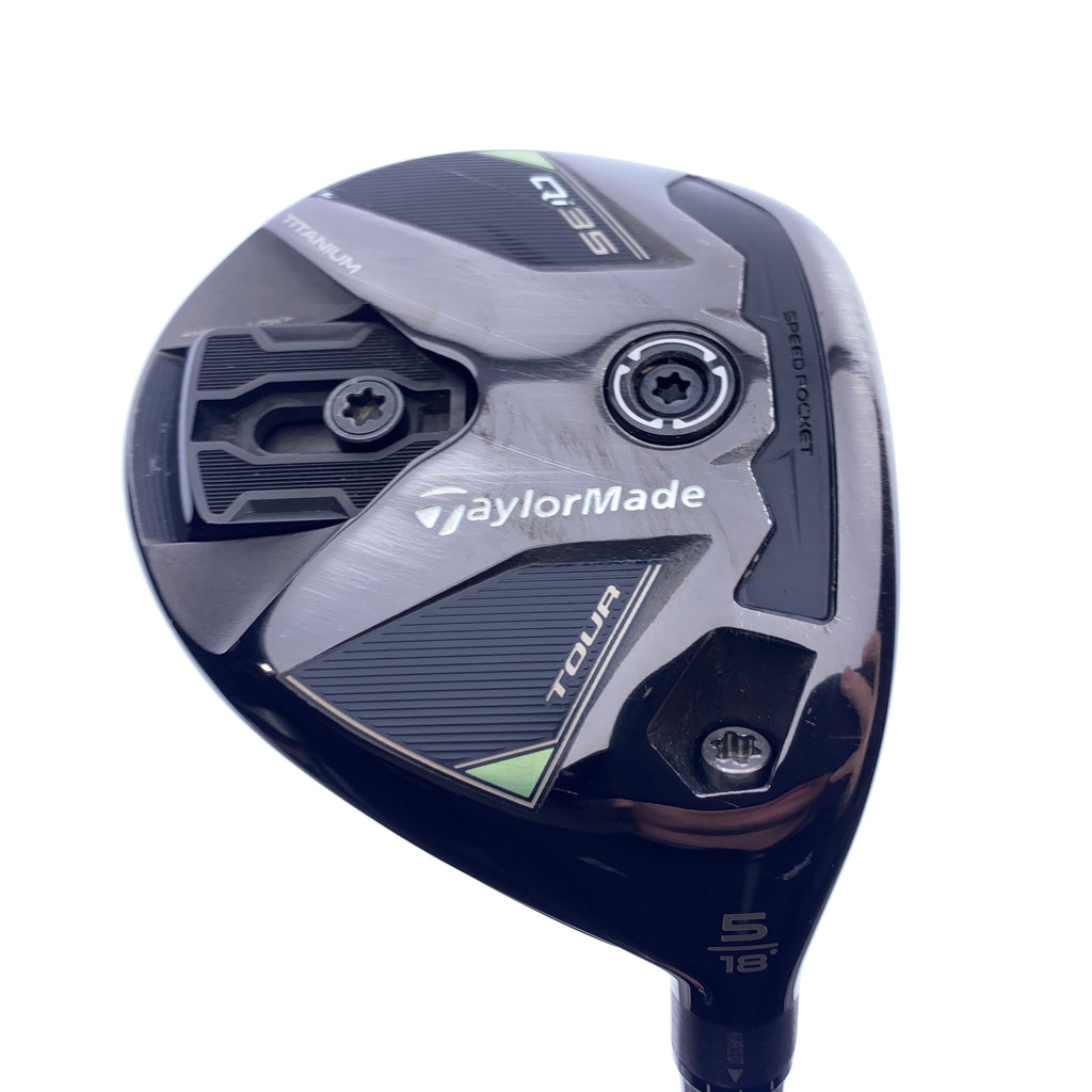 Used TaylorMade Qi35 Tour 5 Fairway Wood / 18.0 Degrees / Regular Flex