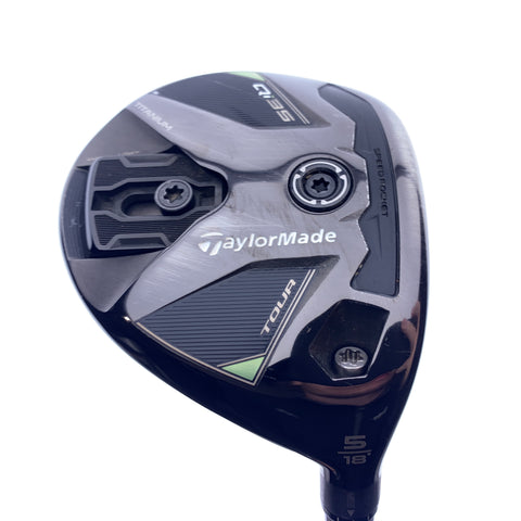 Used TaylorMade Qi35 Tour 5 Fairway Wood / 18.0 Degrees / Regular Flex