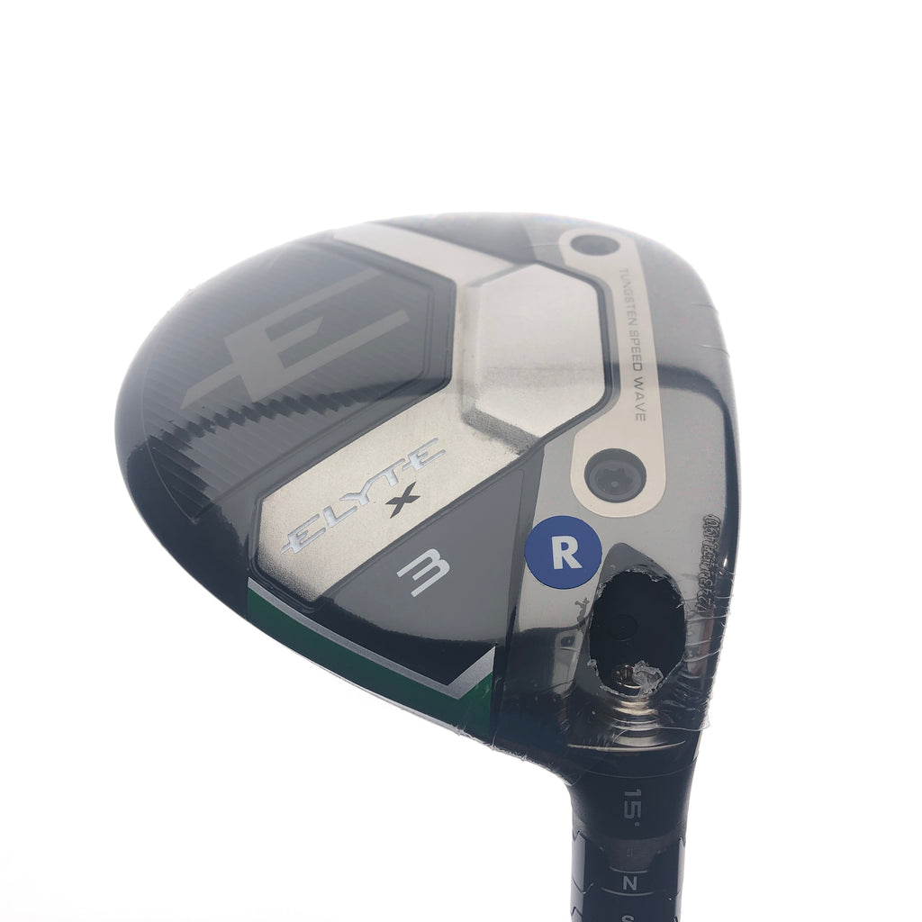 NEW Callaway Elyte X 3 Fairway Wood / 15 Degrees / Regular Flex