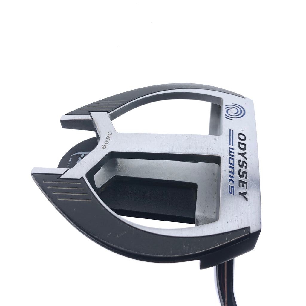 Used Odyssey Works 2-Ball Fang Putter / 34.00 Inches