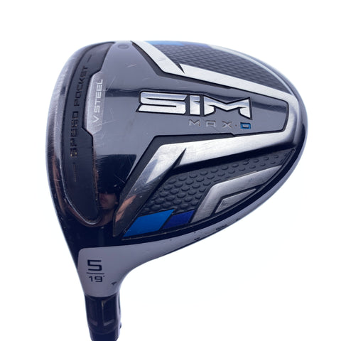 Used TaylorMade SIM Max D 5 Fairway Wood/19.0 Degrees/Regular Flex/Left-Hand