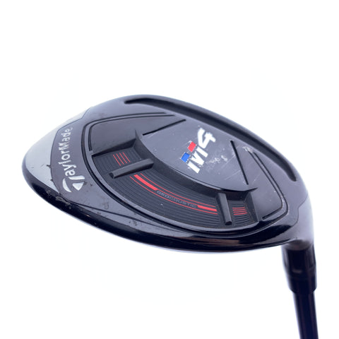 Used TaylorMade M4 4 Hybrid / 22.0 Degrees / A Flex