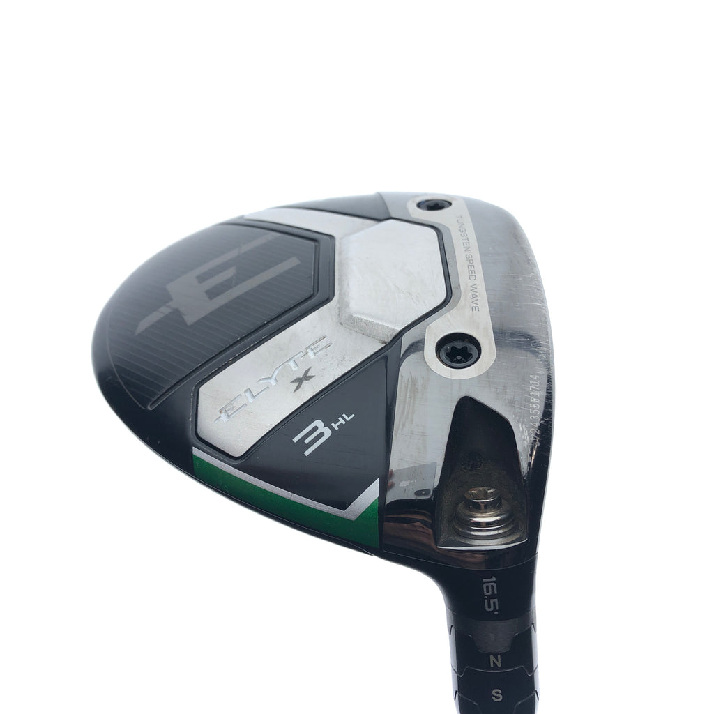 Used Callaway Elyte X 3  HL Fairway Wood / 16.5 Degrees / Regular Flex