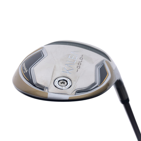 Used TaylorMade Kalea Gold 2024 5 Fairway Wood / 20.0 Degrees / Ladies Flex