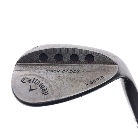 Used Callaway Mack Daddy 4 Raw Lob Wedge / 58.0 Degrees / Stiff Flex