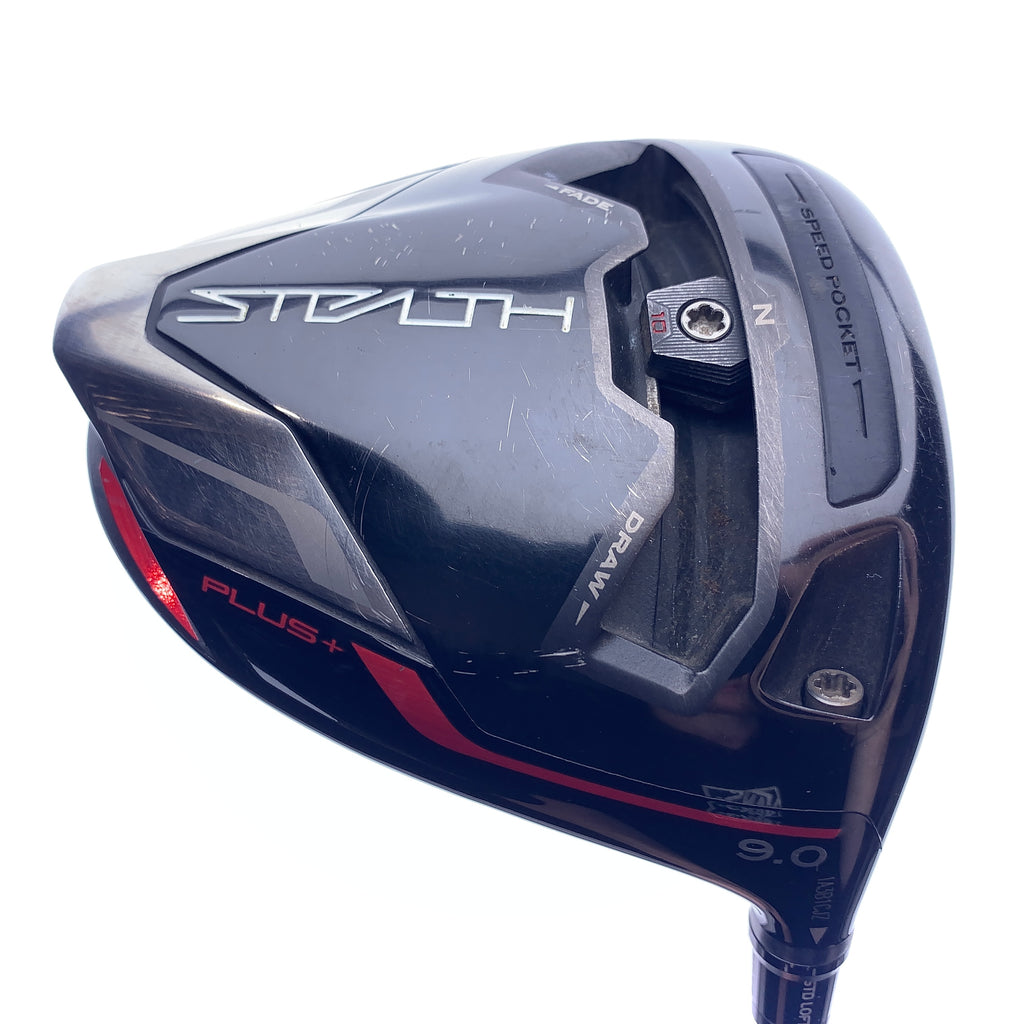 Used TaylorMade Stealth Plus Driver / 9.0 Degrees / Stiff Flex