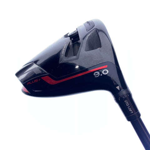 Used TaylorMade Stealth Plus Driver / 9.0 Degrees / Stiff Flex