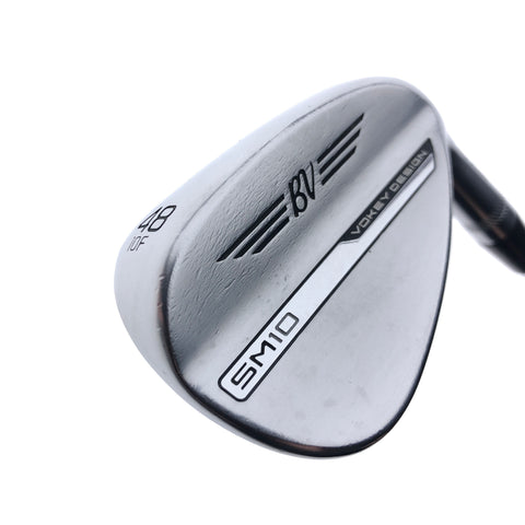 Used Titleist Vokey SM10 Tour Chrome Pitching Wedge / 48.0 Degrees / Wedge Flex