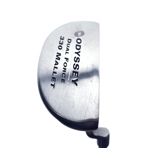 Used Odyssey Dual Force 330 Mallett Putter / 34.0 Inches