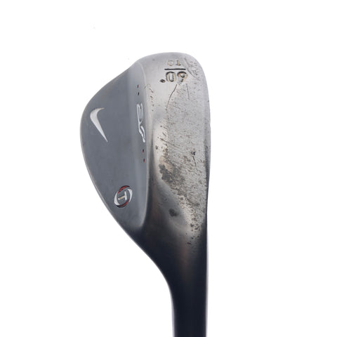Used Nike SV Tour Black Lob Wedge / 60.0 Degrees / Stiff Flex