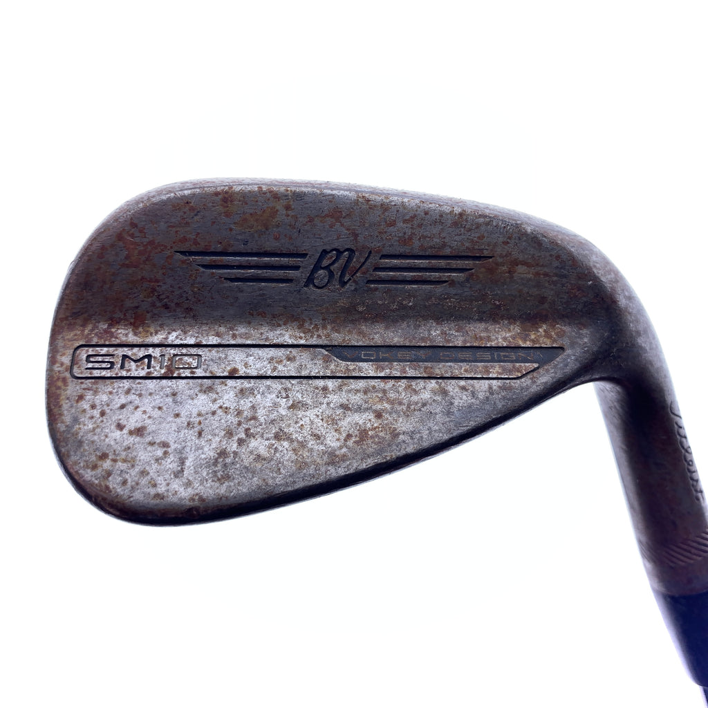 Used Titleist Vokey SM10 Raw Pitching Wedge / 46.0 Degrees / Stiff Flex