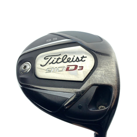 Used Titleist 910 D3 Driver / 9.5 Degrees / Stiff Flex