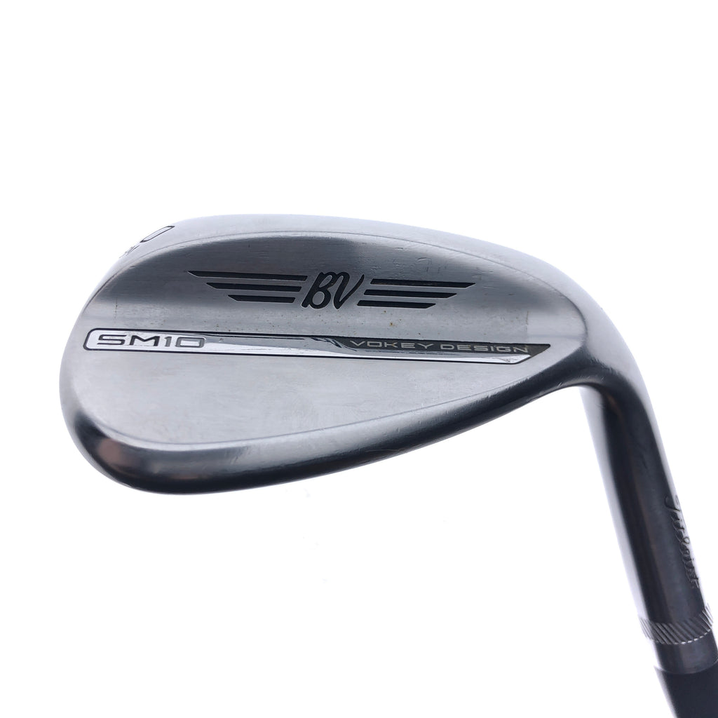 Used Titleist Vokey SM10 Tour Chrome Lob Wedge / 60.0 Degrees / Stiff Flex
